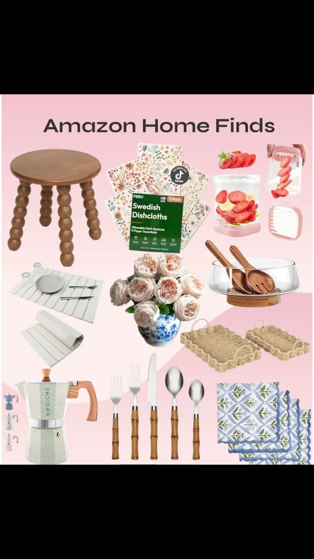 Refreshing my space for spring. These are the Amazon home finds I am currently eyeing. I love to refresh my home decor and in general some home items during spring time. If you love hosting dinner parties these items will make the night a memorable one  

#LTKhome #LTKstyletip #LTKVideo