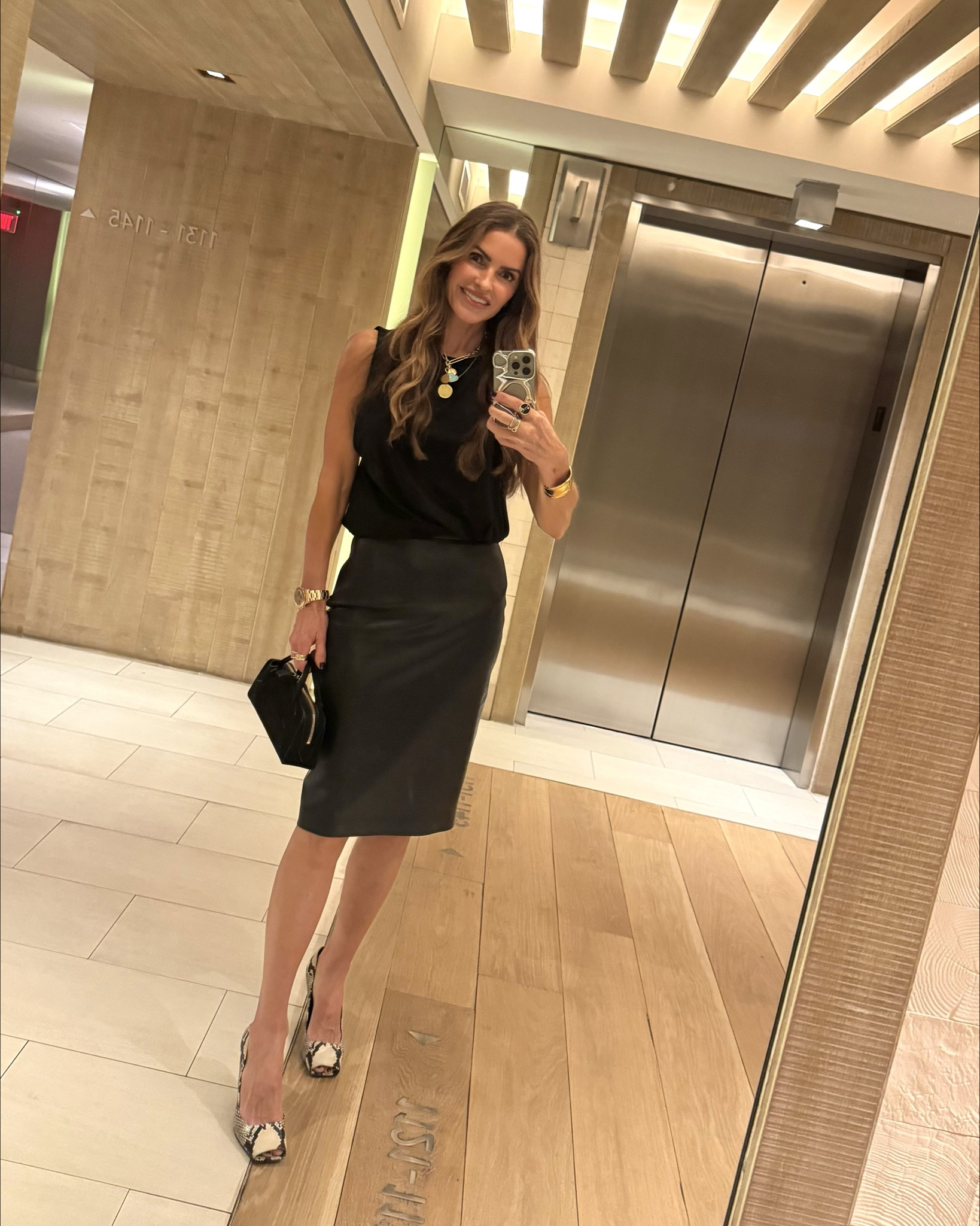 night 4 in south beach & yes i cannot help myself off to my very fav again lol @estiatoriomilos it was incredible per usual✨

shop my fav black leather skirt for less, chic tank i have in 2 colors, suede handbag (+ some look a likes for less) & snakeskin heels too! 

+ other fabulous going out tops for the holidays! 

#LTKSeasonal #LTKSaleAlert #LTKHoliday