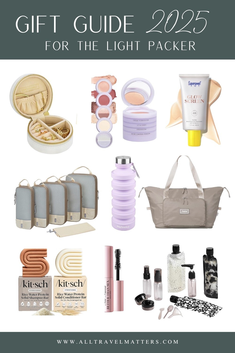 For the light packer, the one who somehow fits everything in a carry-on (and makes it look easy). 🎁 Shop our favorite compact, clever travel finds that keep things simple without sacrificing style. 🧳

#LTKTravel #LTKHoliday #LTKGiftGuide