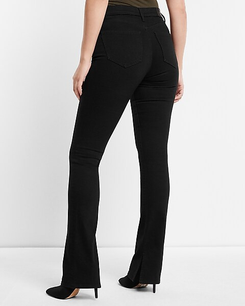 Mid Rise Black Skyscraper Jeans | Express