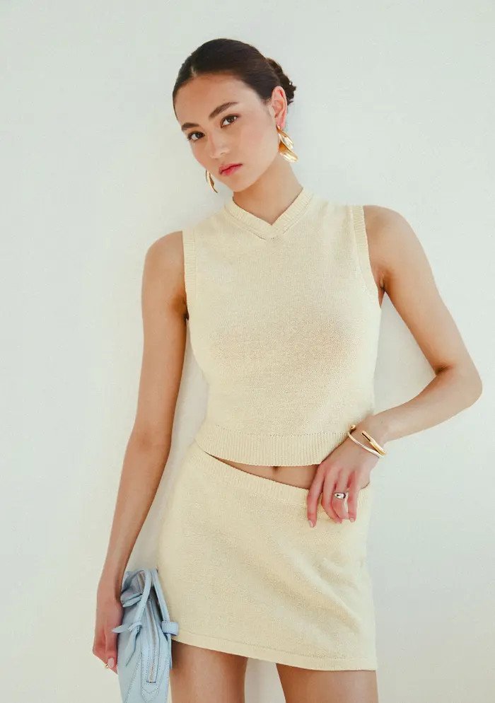 Bebe Knit Vest Top | Nordstrom