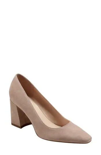 Marc Fisher LTD Varla Block Heel Pump in Lna02 at Nordstrom Rack, Size 5.5 | Nordstrom Rack