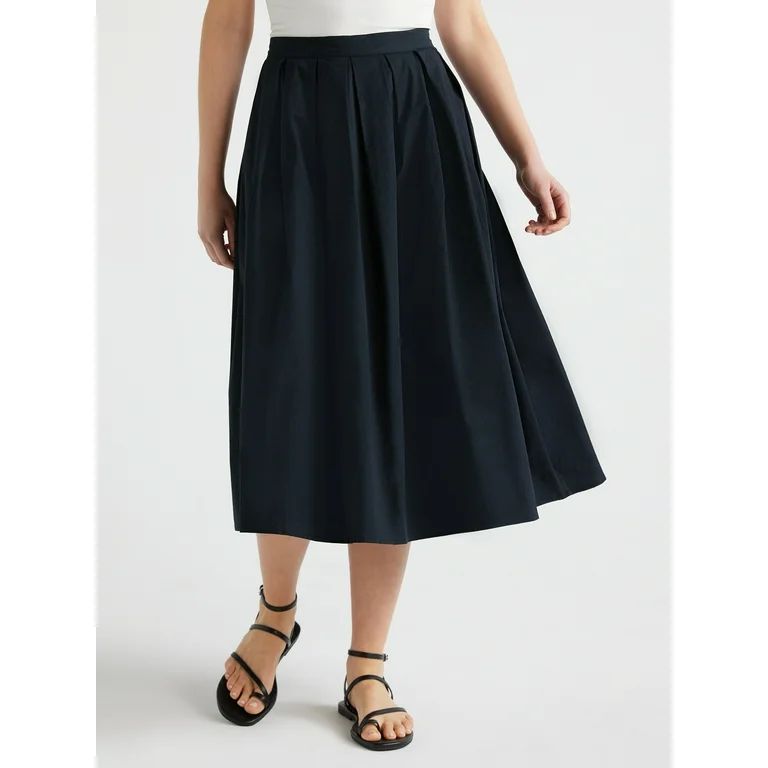 Scoop Women's Pleated Skirt, Sizes XS-XXL - Walmart.com | Walmart (US)