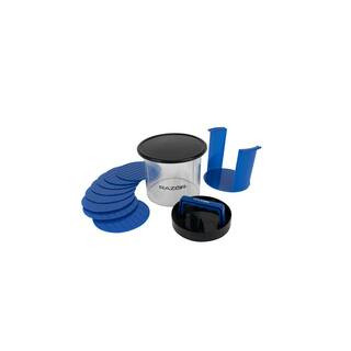 MR. BAR-B-Q 12-Piece Burger Press Caddy Grilling and Cooking Accessory | The Home Depot