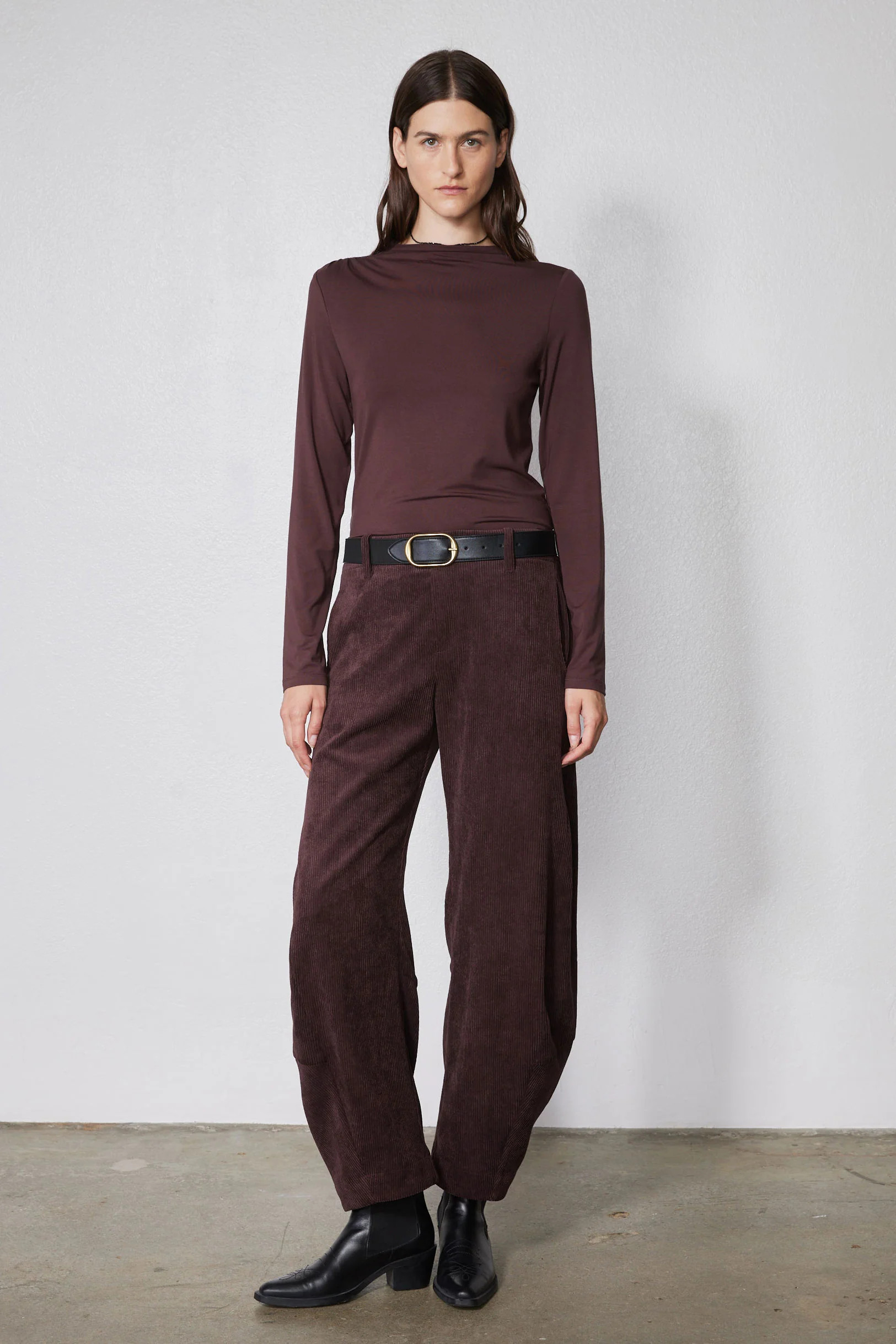 The Uptown Loose Barrel Corduroy Pants | Ruti