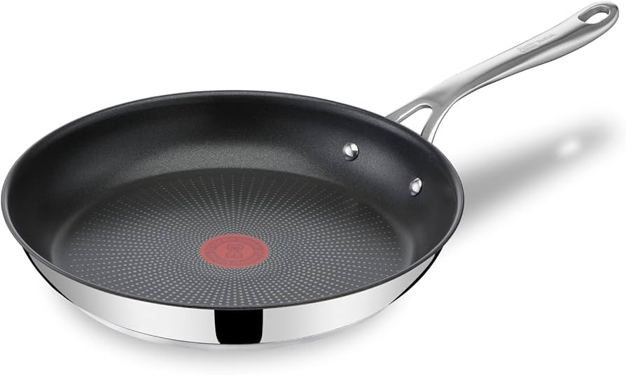 Jamie Oliver by Tefal Cook's Direct On Bratpfanne 28 cm, Edelstahlpfanne Induktion, Antihaftbesch... | Amazon (DE)
