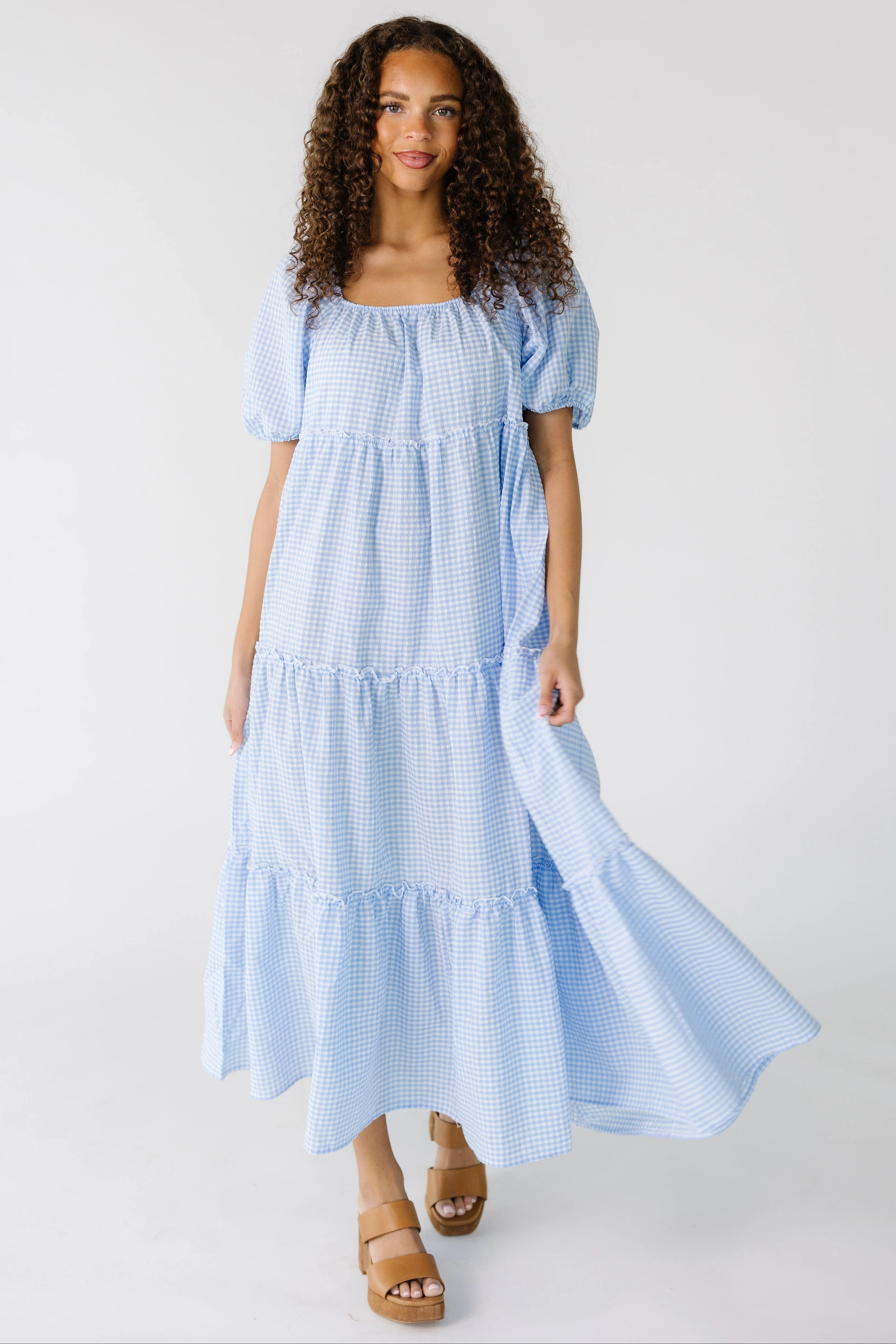 Brass & Roe Charity Spring Gingham Dress | Called To Surf