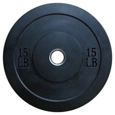 Lifeline Olympic Rubber Bumper Plate 15lbs | Target