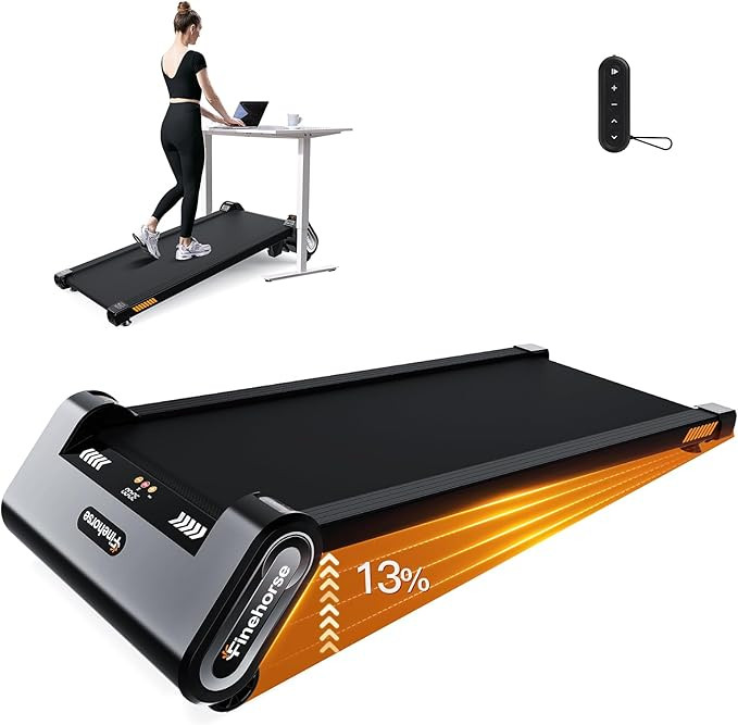 Up Pad, FINEHORSE Walking Pad Treadmill with Auto Incline, 6 in 1 Under Desk Treadmill, 6-Level I... | Amazon (US)