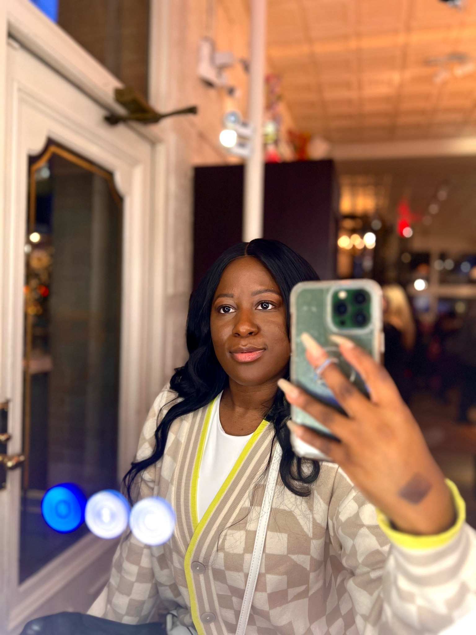 Checkered cardigan Size: M

Sweater // Spring Outfit // Work Outfitt

#LTKSpringSale #LTKSeasonal #LTKfindsunder50