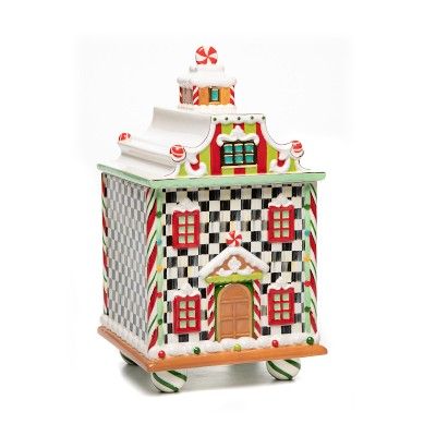 Mackenzie Childs Candy Cottage Canister, Estate | Williams-Sonoma