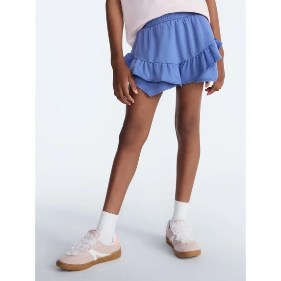 Weekend Academy Girls Knit Skort, Sizes 4-18 | Walmart (US)