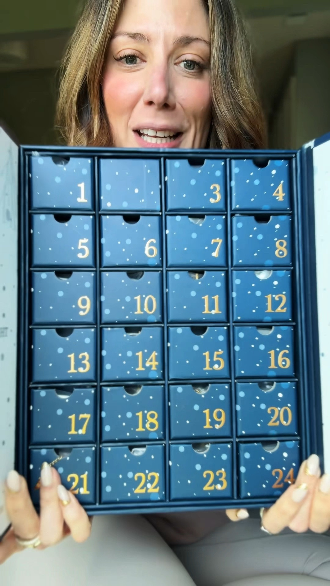 The ultimate luxury advent calendar — 24 days of jewelry surprises valued over $1,300. Every drawer is a little sparkle moment and the quality is so good.

#jewelryadventcalendar #adventcalendar #holidaygiftsforher #luxurygiftideas #sterlingforever #giftguide #jewelry

#LTKHoliday #LTKSaleAlert #LTKGiftGuide