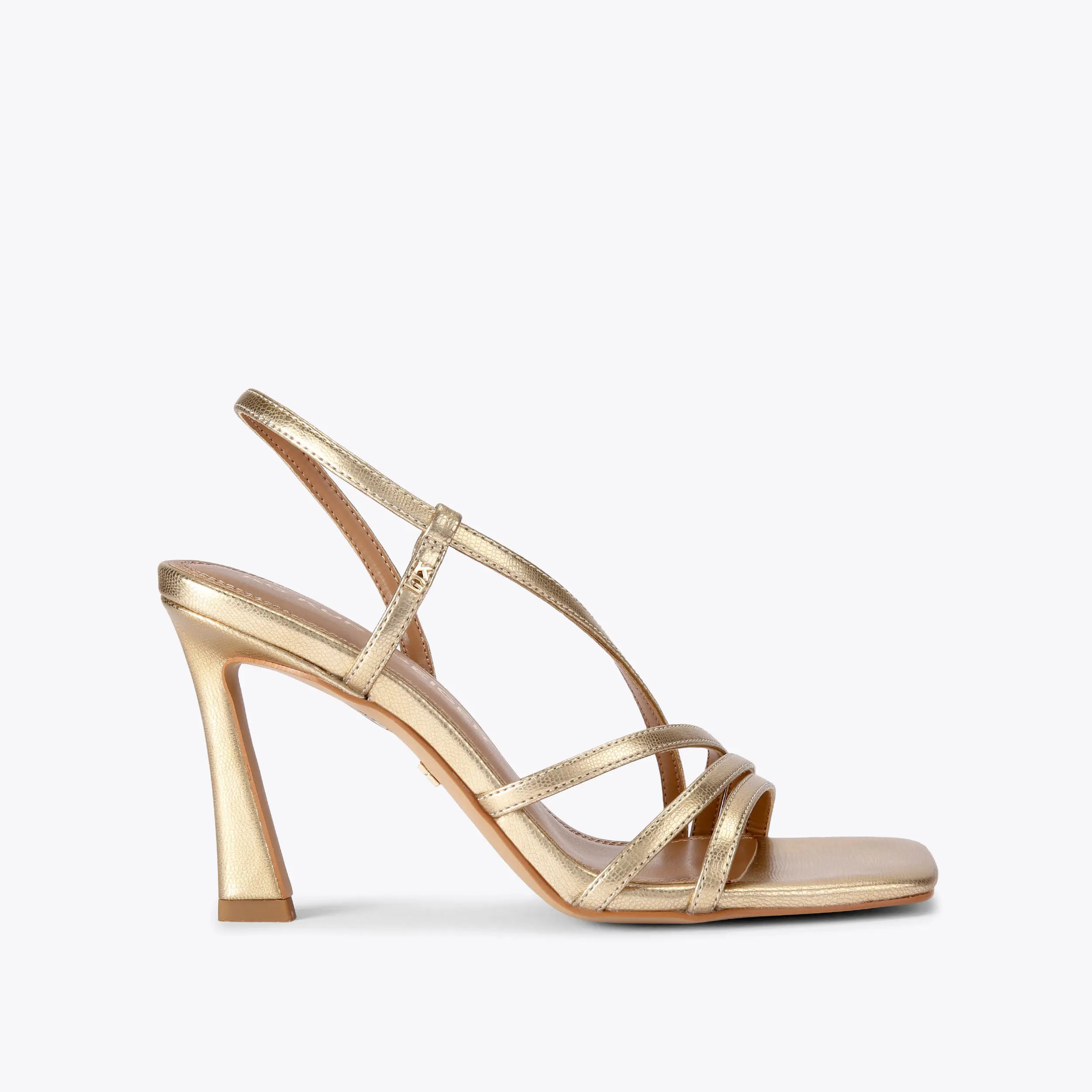 SWEETIE SANDAL Gold Heeled Sandal by KG KURT GEIGER | Kurt Geiger UK