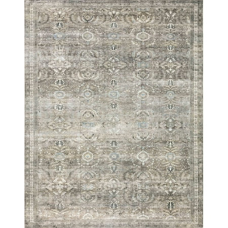Loloi II Layla LAY-13 Printed Antique / Moss Oriental Area Rug 3'-6" x 5'-6" | Walmart (US)