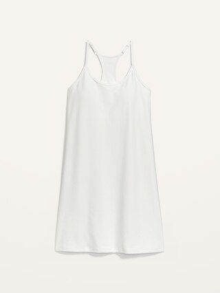 Sleeveless PowerSoft Performance Racer-Back Mini Swing Dress for Women | Old Navy (US)