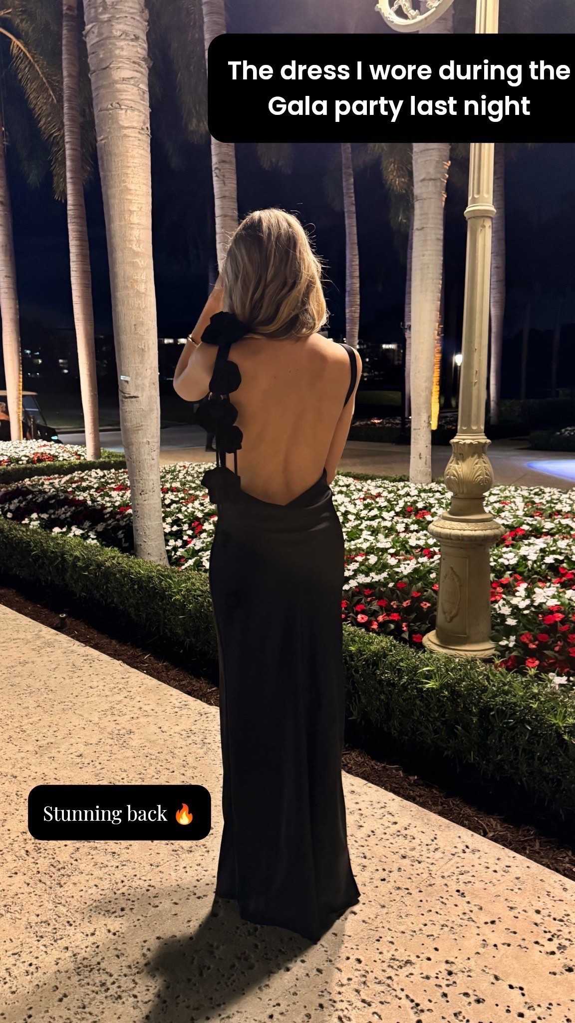 Stunning black dress I wore last night during the Boca Raton Gala party 
I am 5’9” and I am wearing a size small 
Runs tts 
Date night outfit

#LTKootd #LTKU #LTKOver40