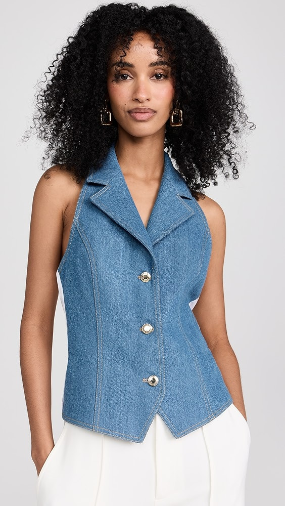 Sergio Hudson Classic Vest | Shopbop | Shopbop