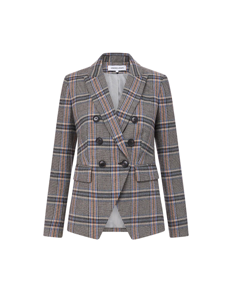 Miller Plaid Dickey Jacket | Veronica Beard