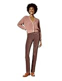 Hue Women's Straight Leg Corduroy Leggings Coffee Bean | Amazon (US)