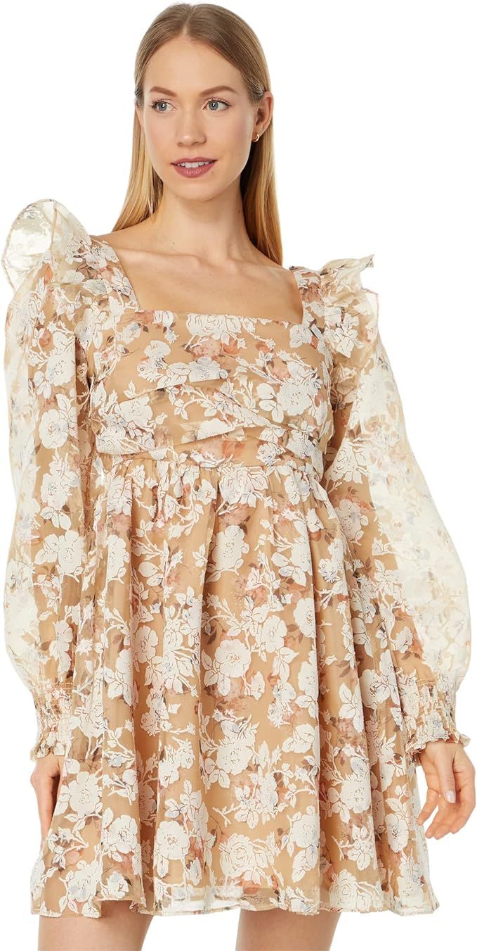 En Saison Chaumont Mini Dress Peach SM | Amazon (US)