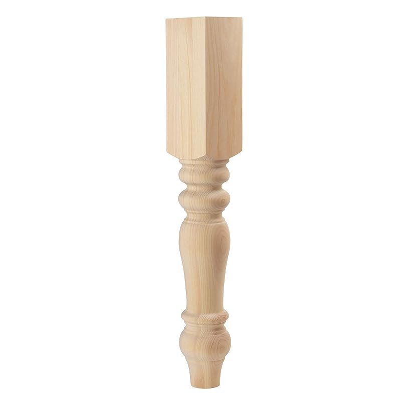 CAROLINA LEG CO. Chunky Island Leg - Pine - Widely Compatible Wood - Finish Ready - Dimensions: 5... | Amazon (US)