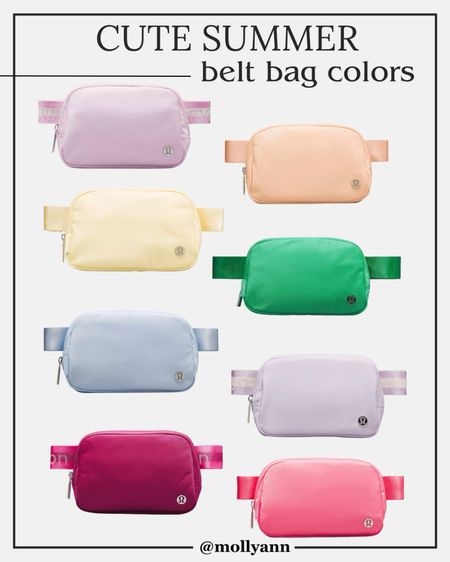 Summer belt bags from Lululemon

#LTKfindsunder100 #LTKfindsunder50 #LTKstyletip