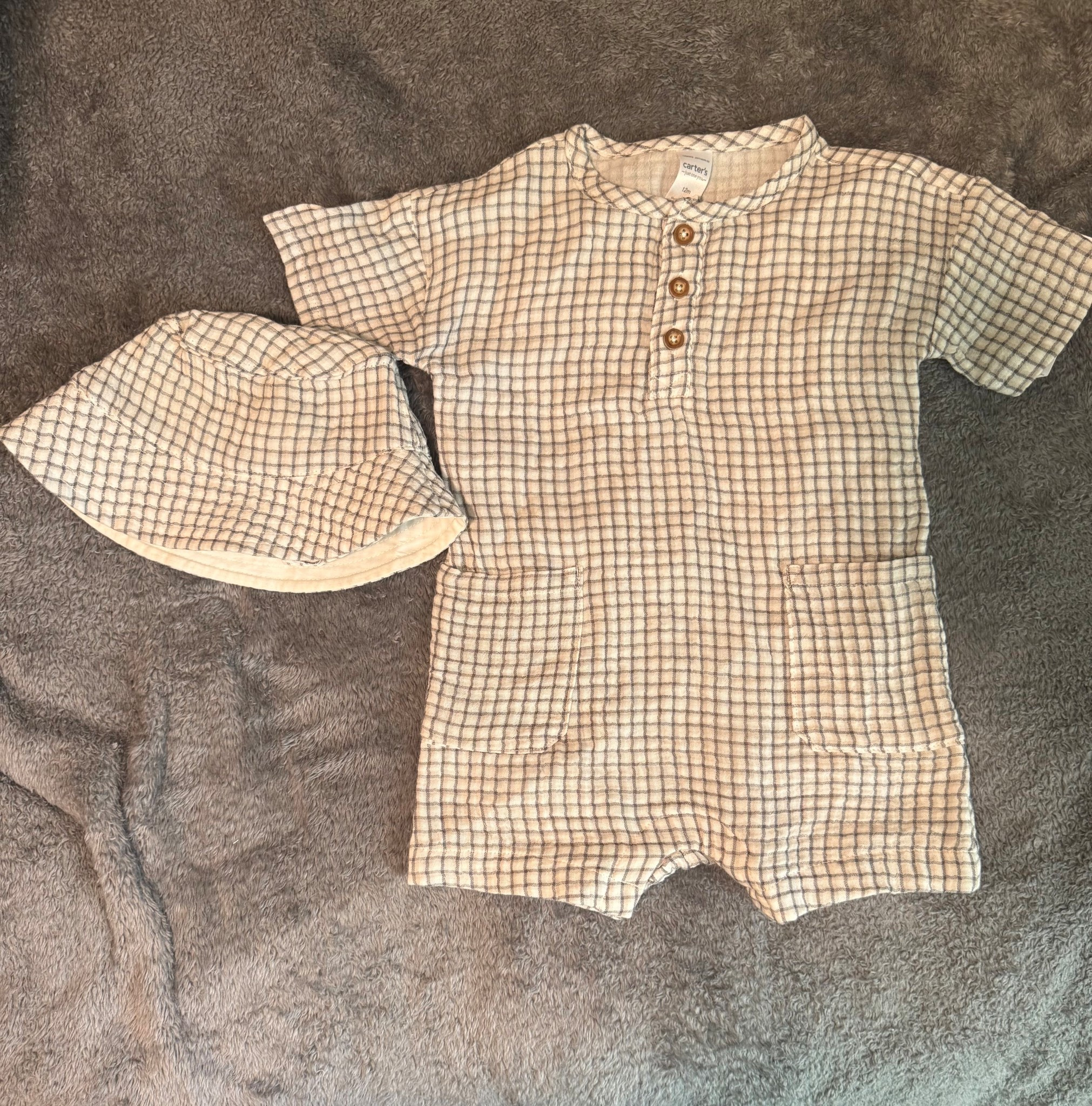 Baby Boys Gingham Romper and Hat Set - Y’all! This would make the perfect Easter Sunday Outfit!🥰

Easter, Baby, Easter Baby, Easter Basket, Baby Outfit, Mom life

#LTKmomlife #LTKBaby #LTKSpringSale