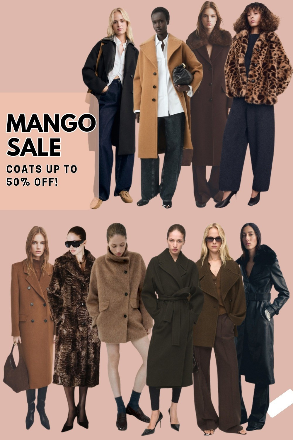 Huge end of year sale going on at Mango right now! Get up to 50% off of coats and so much more! 

#LTKSaleAlert #LTKFindsUnder100