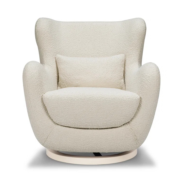 Solstice Swivel Glider in Boucle | Wayfair North America