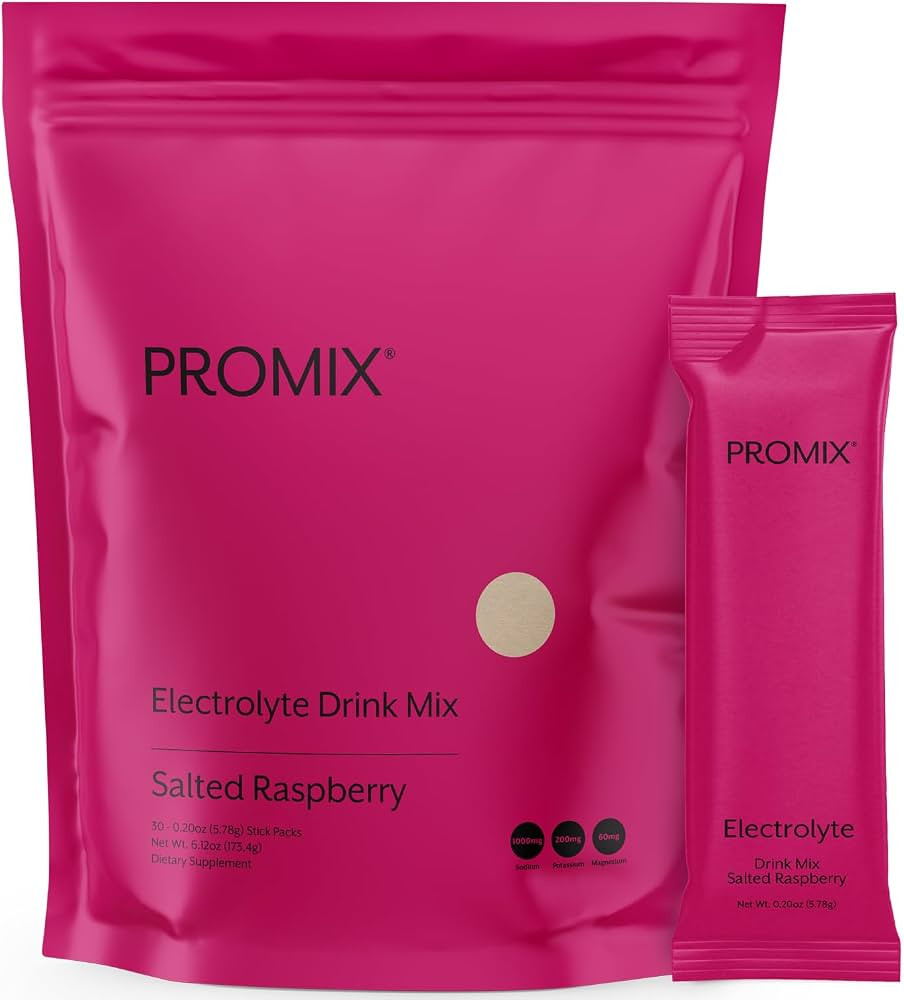 ProMix Nutrition Electrolytes Powder Hydration Packets - 30 Servings - Raspberry | Amazon (US)