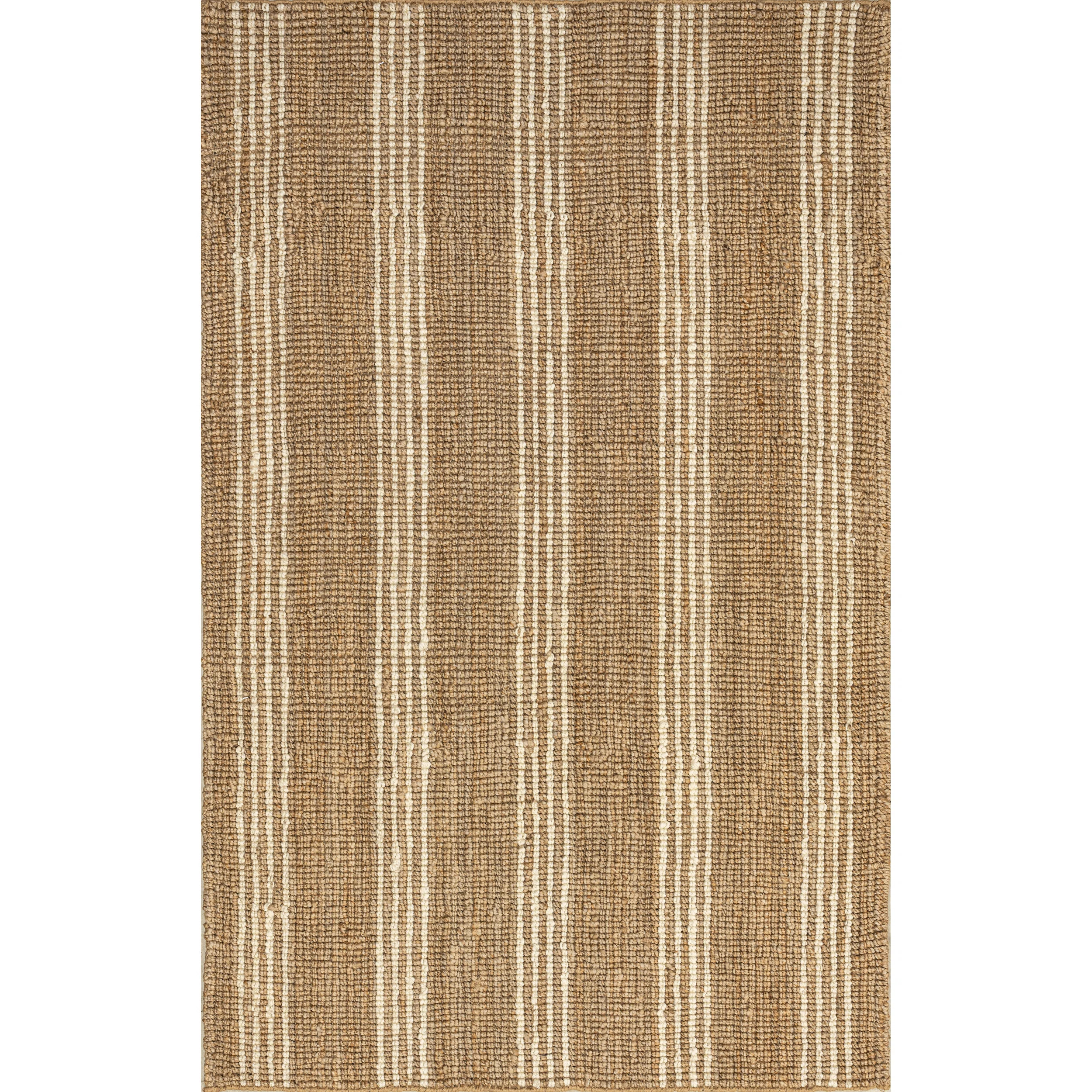 Hanna Striped Jute Area Rug | Wayfair North America