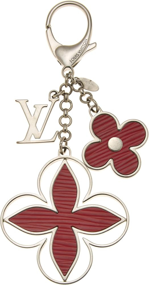 Amazon.com: Louis Vuitton, Pre-Loved Red & Silver Fleur De Epi Bag Charm, Red : Clothing, Shoes &... | Amazon (US)