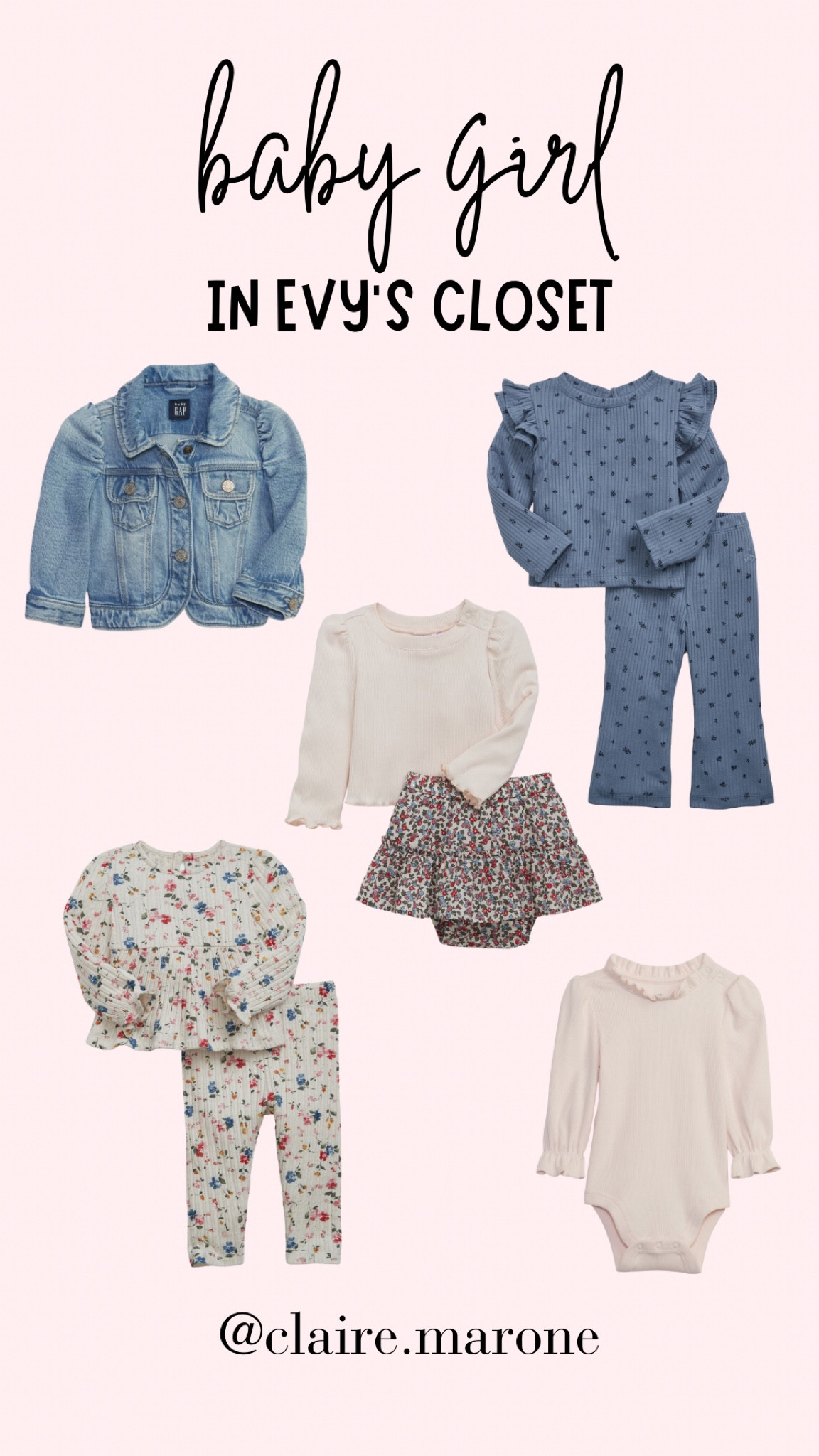 Everly currently wears all of these outfits on rotation and we love them 🥰 especially the puff sleeve jean jacket!!! SO cute and such a fall staple 

#LTKsalealert #LTKbaby #LTKSeasonal