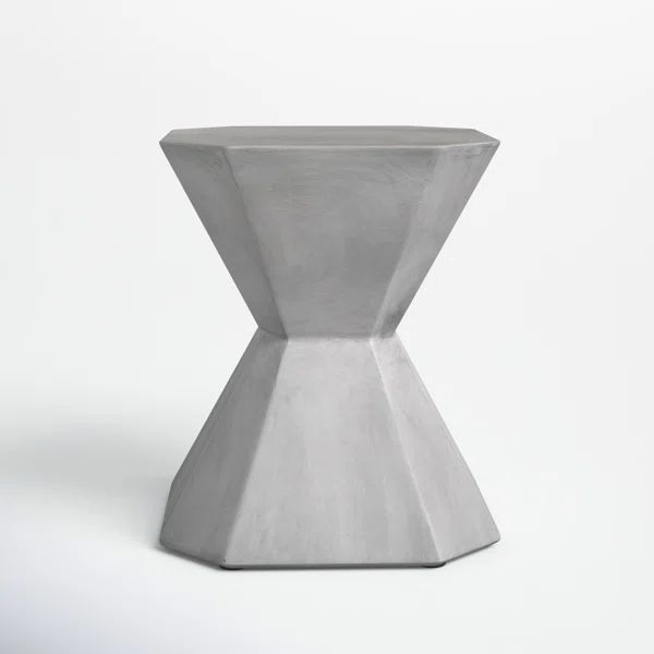 Ilana Concrete Outdoor Side Table | Wayfair North America