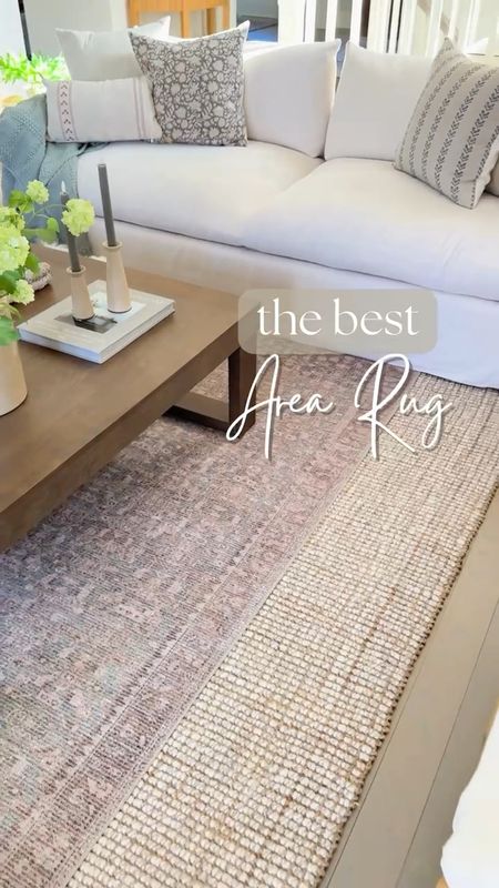 Love my living room rug combo. I layered this Loloi rug (color: sage/bark) over my best selling wool jute rug (color: natural)! It's super soft and not scratchy at all!

(6/16)

#LTKHome #LTKStyleTip #LTKVideo