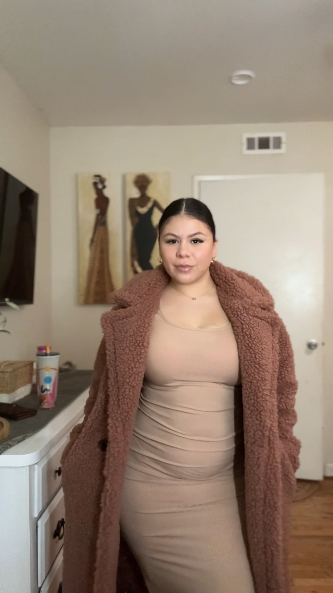 Ugg coat is so soft!! And love how warm it is! I’m 5’1 wearing a size small 

#LTKbeauty #LTKSpringSale #LTKstyletip