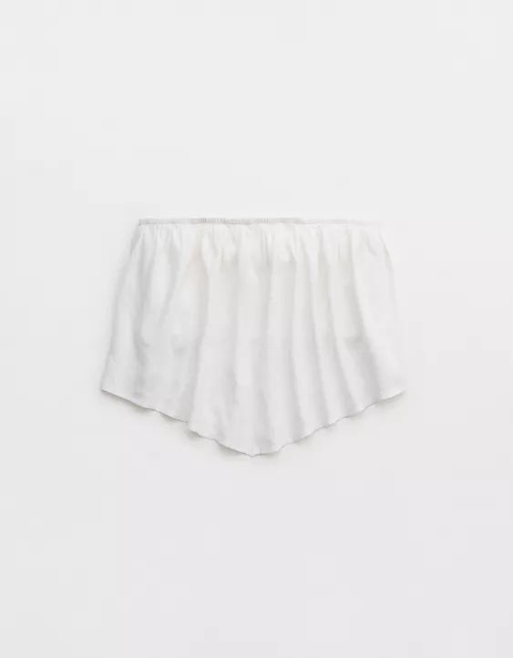 Aerie Pool-To-Party Linen Blend Tube Tup | American Eagle Outfitters (US & CA)