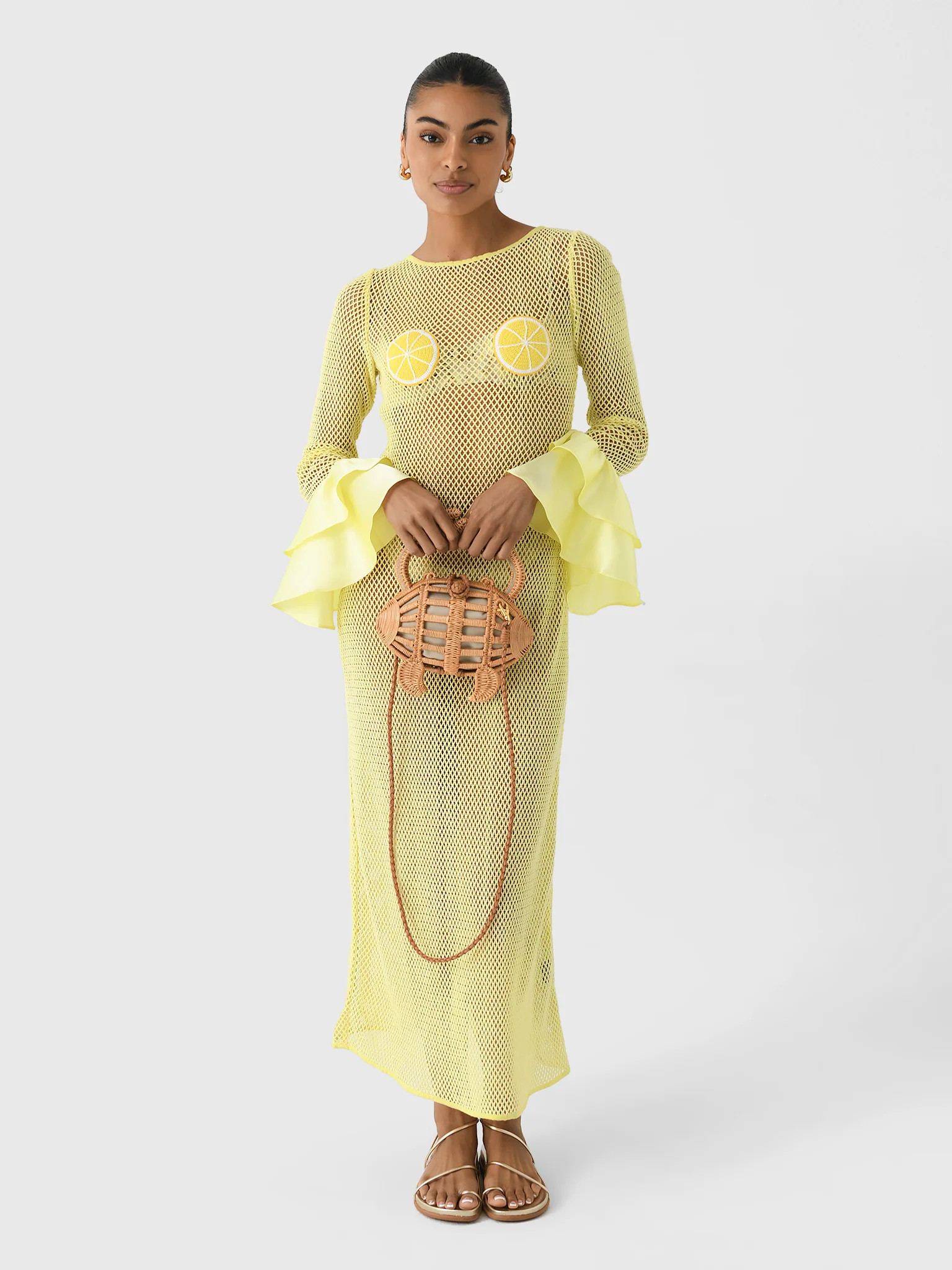 LESLIE AMON
                      
                     Women's Treasure Lemon Dress | Saint Bernard