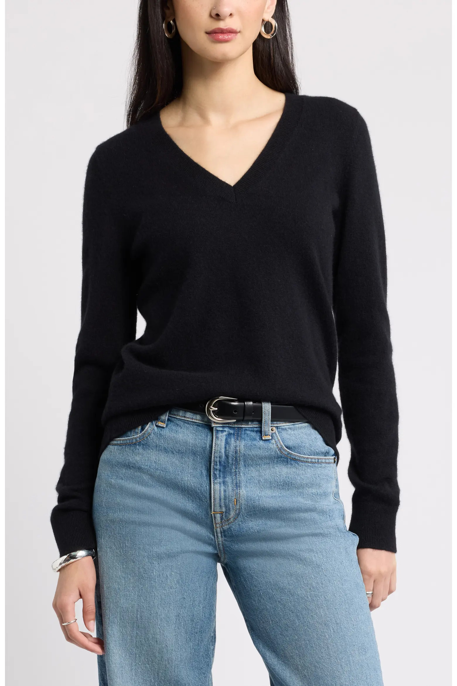 Nordstrom V-Neck Cashmere Sweater (Women) | Nordstrom | Nordstrom