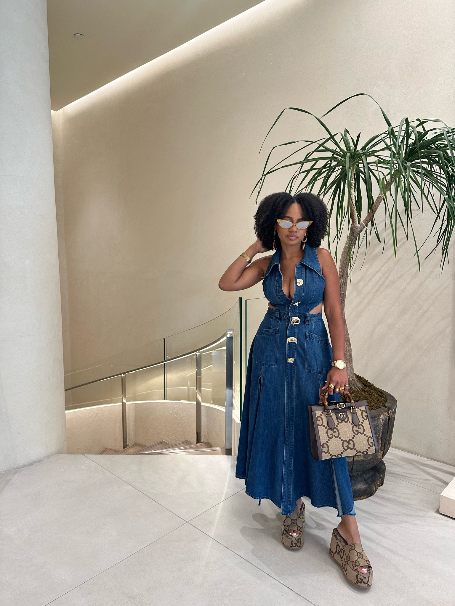 Love this dress! #denim is having a moment 

#LTKstyletip