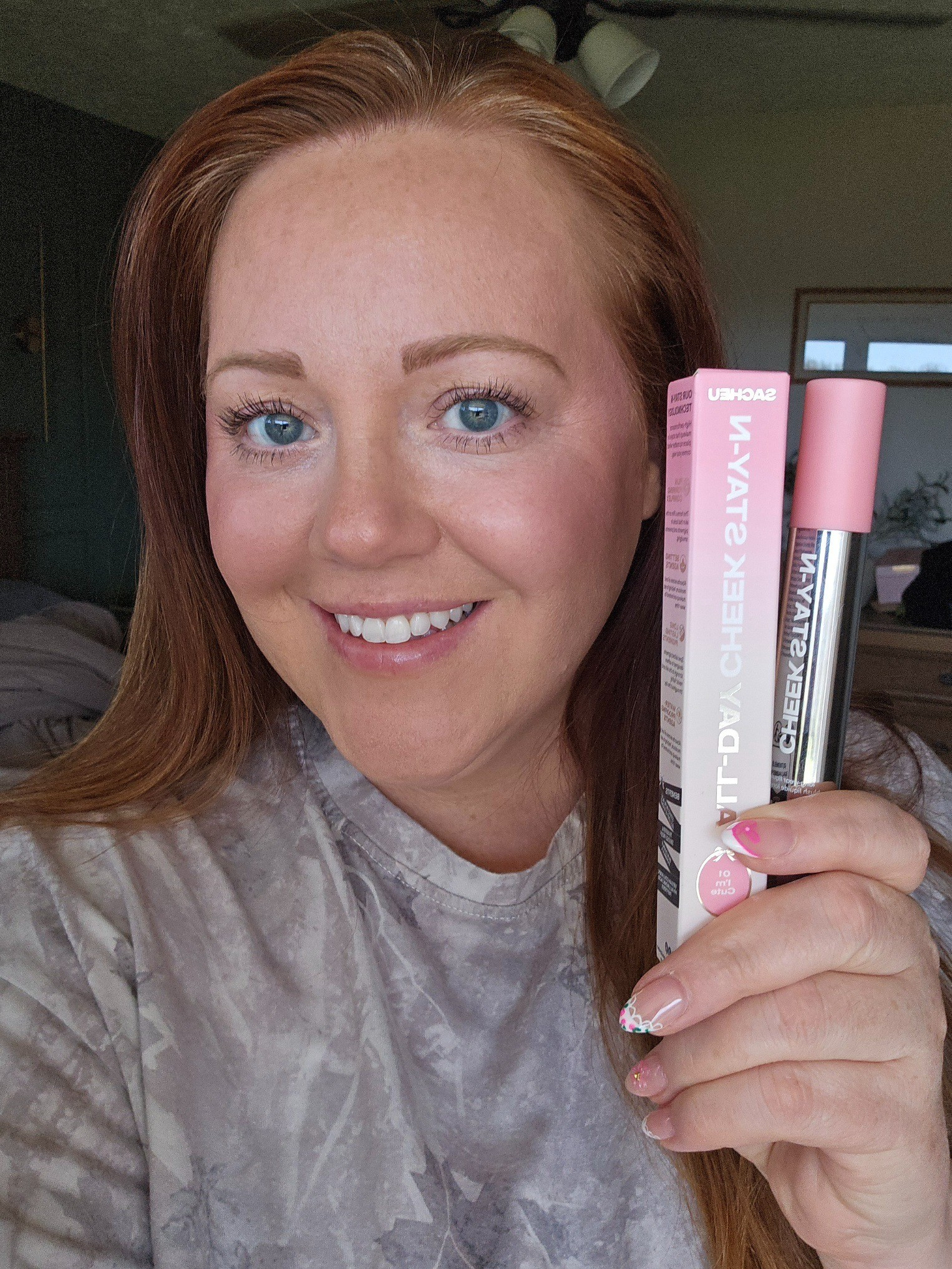 I found the prettiest light pink cheek stain 😍 The @sacheu brand already impressed me with their peel off lip liner/stain so when I saw the blush I had to try. So glad I did!!#blush #sacheu #pink blush #springmakeup 

#LTKgrwm #LTKOver40 #LTKBeauty