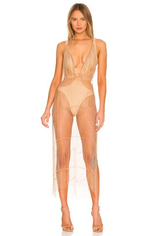 x REVOLVE Zayd Chain Dress
                    
                    Michael Costello | Revolve Clothing (Global)