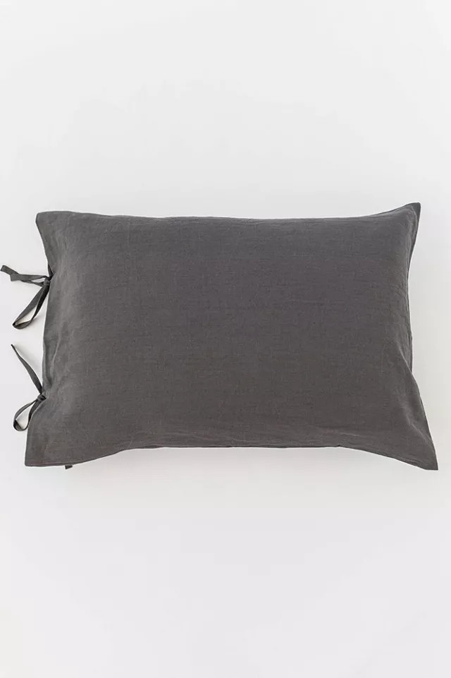 MagicLinen Linen Pillowcase With Ties | Urban Outfitters (US and RoW)