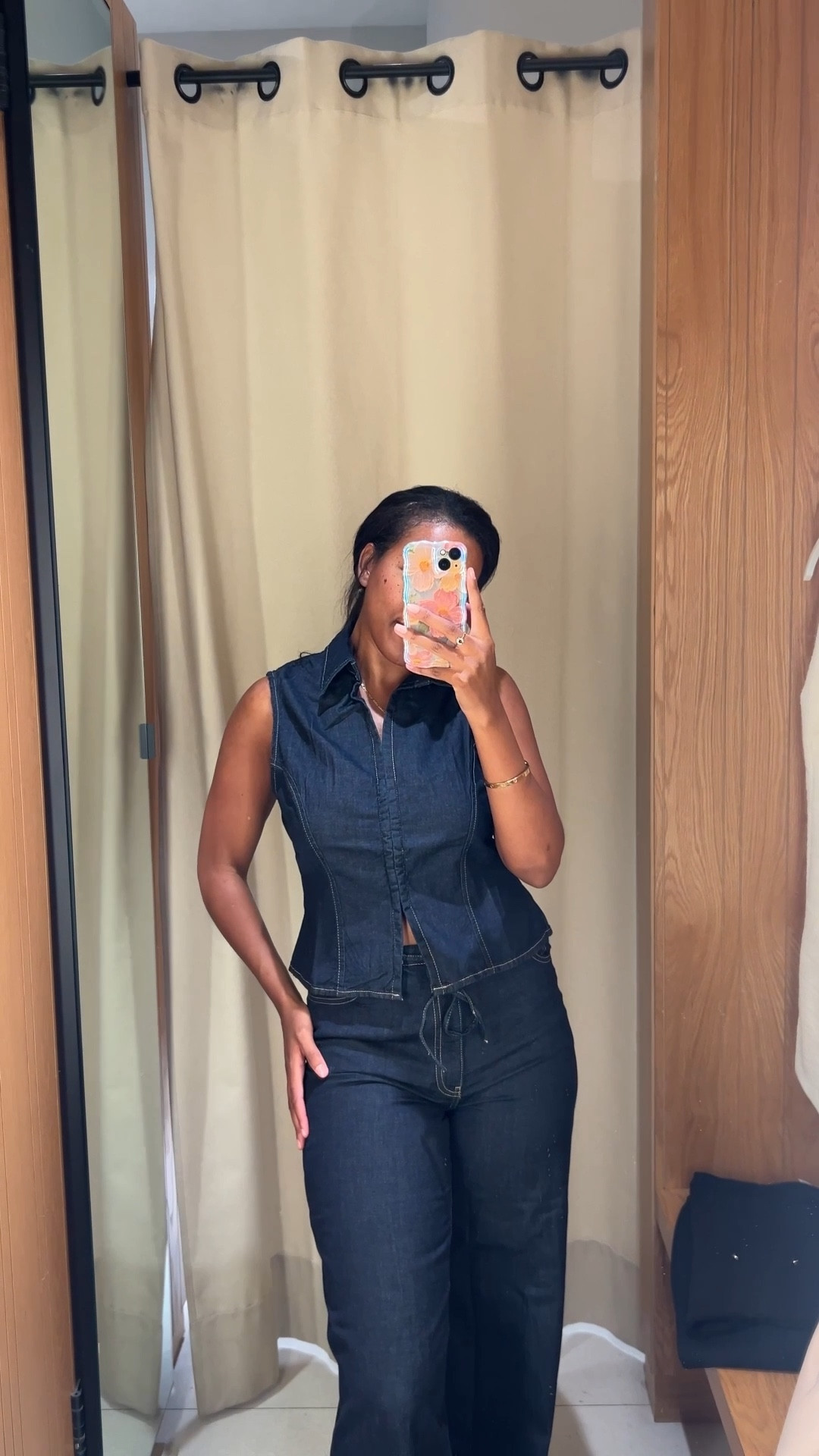 New Arrivals ✨ loveeee how long these denim jeans are! I am wearing a size M - tall girl friendly! I am wearing a size M top but could have sized down  

#LTKFindsUnder100 #LTKFestival #LTKStyleTip