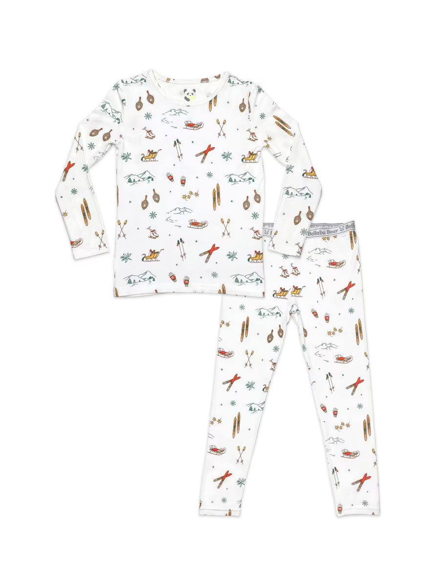 Little Kid's & Kid's Vintage Holiday Pajamas Set | Saks Fifth Avenue