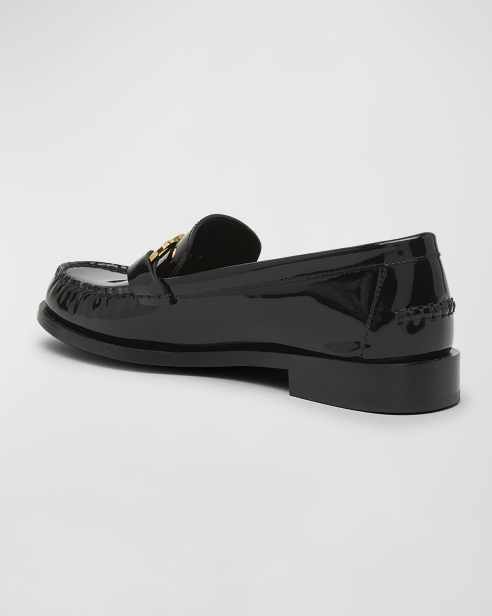 Maryan Patent Gancini Bit Loafers | Neiman Marcus