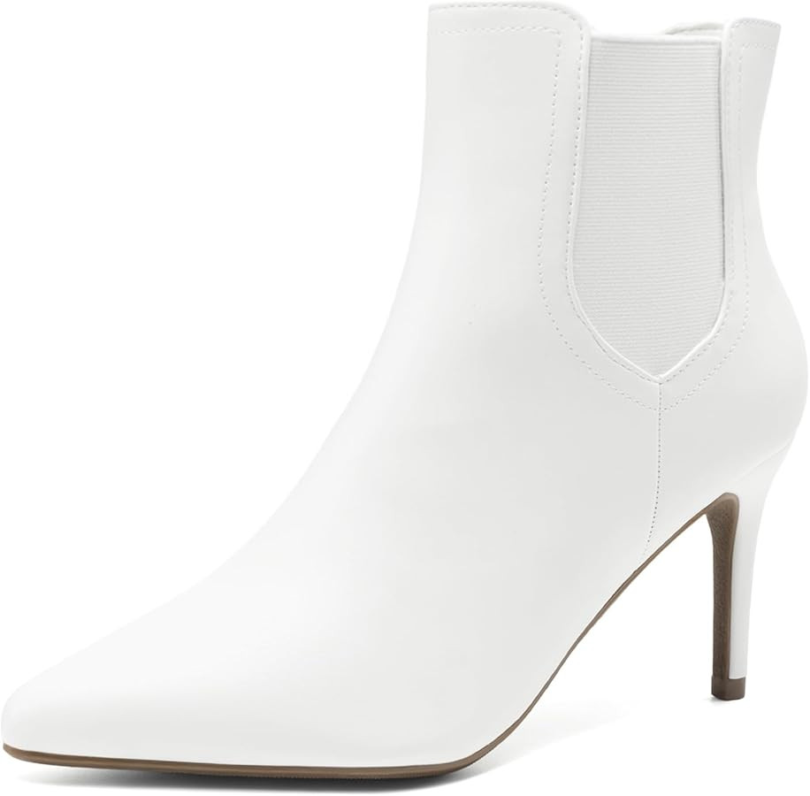 DREAM PAIRS Women's Pointed Toe Stiletto High Heel Ankle Booties | Amazon (US)