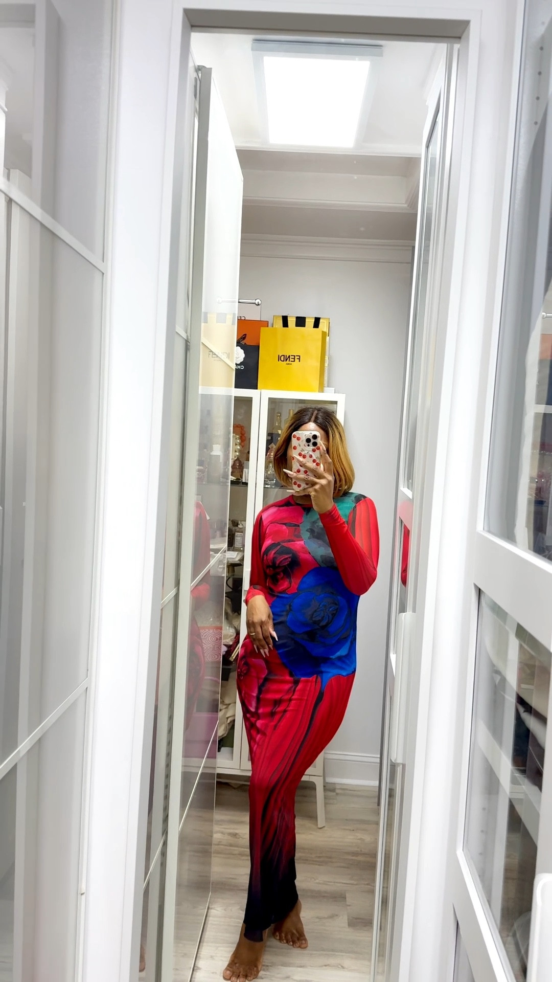 Loving the bold print of this dress. AFRM always make beautiful prints. This one is great for Valentine’s Day and more . Could be fun for a wedding too 

#LTKSeasonal #LTKMidsize