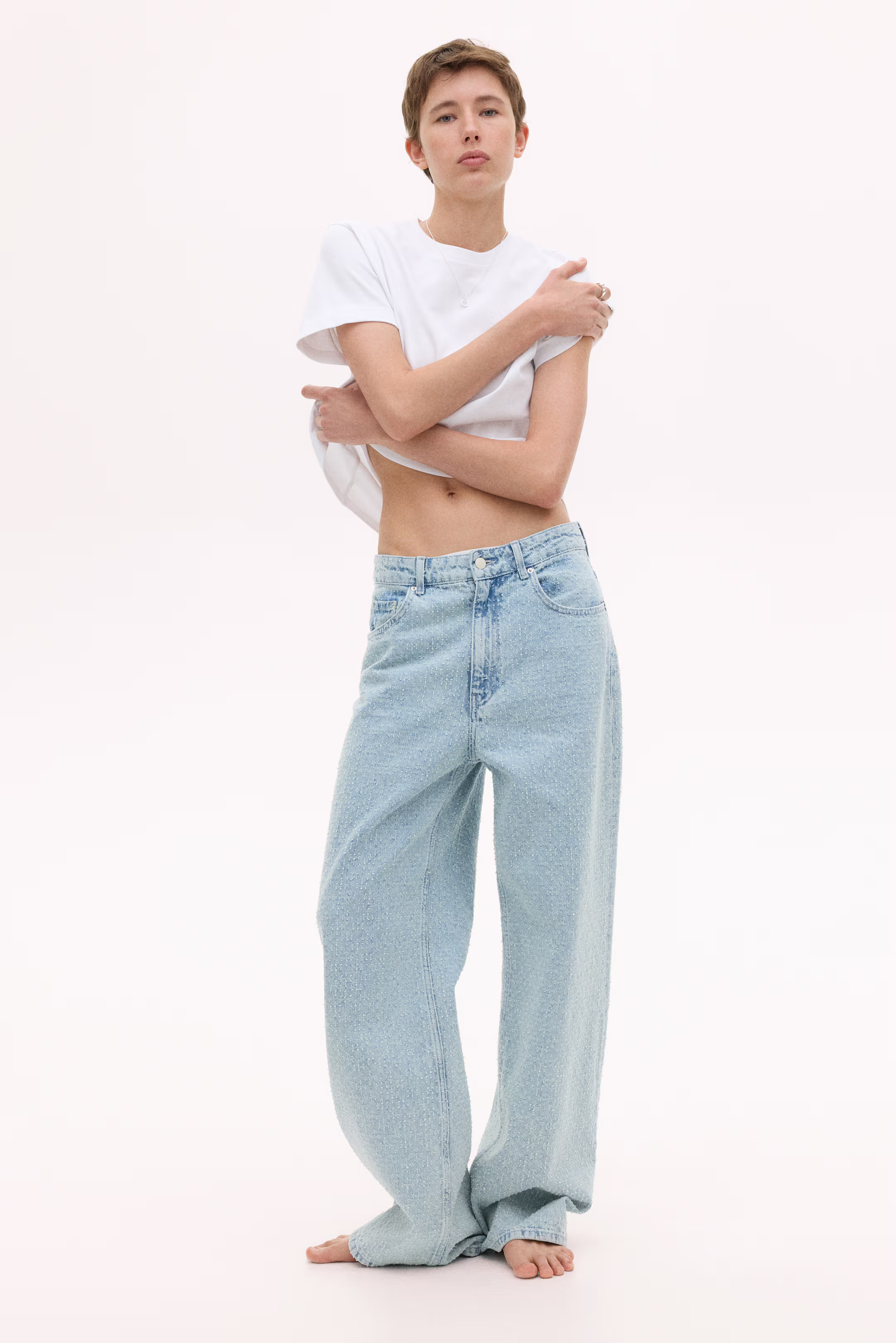 Oversized Cotton T-Shirt | H&M (US + CA)